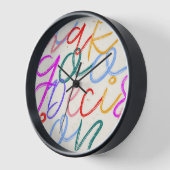 僕が決定する 壁時計 (傾斜)