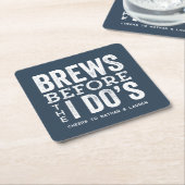 僕が海軍の前にブレーズ結婚をする スクエアペーパーコースター (アングル)