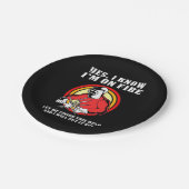 僕が燃えているのを溶接工が知っている ペーパープレート (アングル)