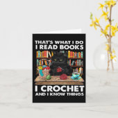 僕が編み物を読書きて知っているのはそれだ カード (黄色い花)