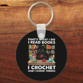 僕が編み物を読書きて知っているのはそれだ キーホルダー (正面)
