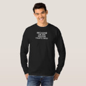 僕が編集者だからTシャツの編集者なんだ Tシャツ (正面フル)