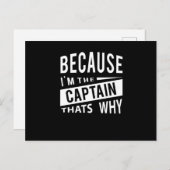 僕が船長だから海軍の船長だ ポストカード (正面/裏面)