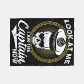 僕が船長になったのを見ろ フリースブランケット (正面(横))