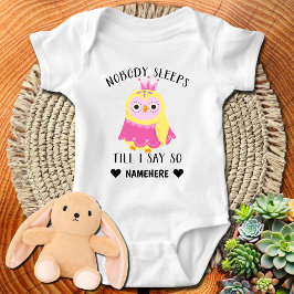 僕が言うまでは誰も寝ない ベビーボディスーツ
