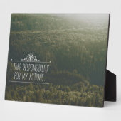 僕が責任を負う フォトプラーク (側面)