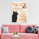 僕が黒猫になったと離れきに キャンバスプリント (インサイチュ (リビング))