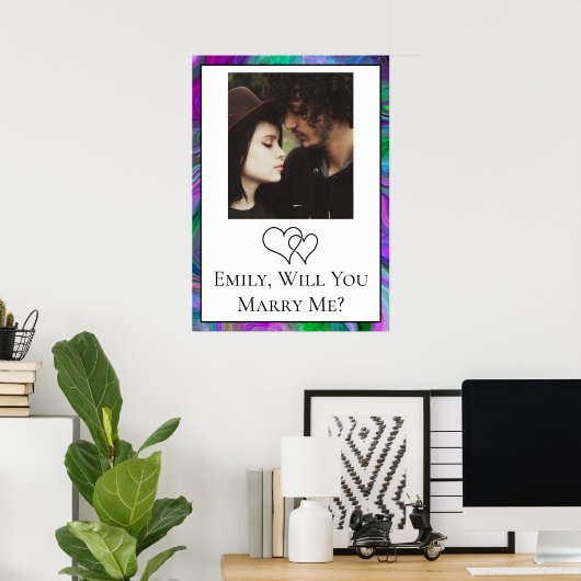 僕とパーソナライズされた結婚してくれないか ポスター (ホームオフィス)