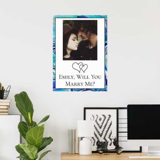 僕とパーソナライズされた結婚してくれないか ポスター (ホームオフィス)