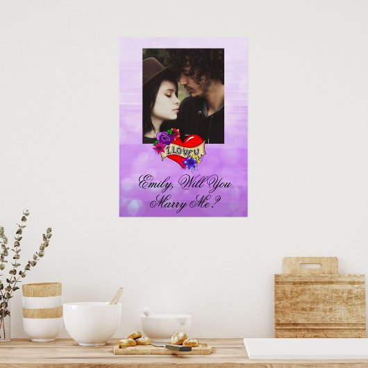 僕とパーソナライズされた結婚してくれないか ポスター (キッチン)