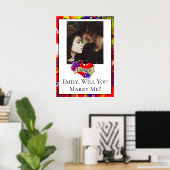 僕とパーソナライズされた結婚してくれないか ポスター (ホームオフィス)