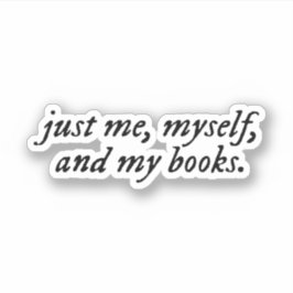 僕と僕と本だけ シール