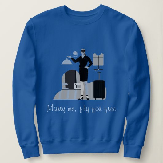 僕と結婚してTシャツを脱いで スウェットシャツ (デザイン正面)