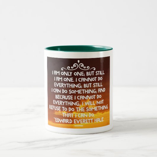 僕なら何でもできる ツートーンマグカップ (中央)