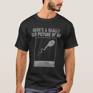 僕にとって本当に古い写真のおもしろい Tシャツ