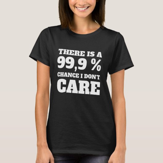僕には九九気に九のチャンスだ Tシャツ (正面)