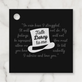 僕にダーシーを言う フェイバータグ