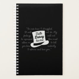 僕にダーシーを言う プランナー手帳