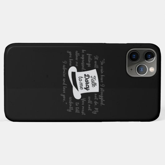 僕にダーシーを言う Case-Mate iPhoneケース (裏面(横))