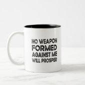 僕に対して形成された武器は栄えぬ ツートーンマグカップ (左)