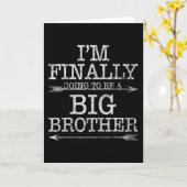 僕に弟ができる！ついに兄になる カード (黄色い花)