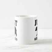 僕に我慢してくれ コーヒーマグカップ (中央)