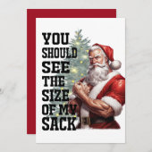 僕のおもしろい袋の大きさを見るがよい シーズンカード (正面/裏面)