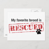 僕のお気に入りの血統が助かる ポストカード (正面/裏面)