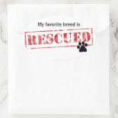 僕のお気に入りの血統が助かる 楕円形シール (バッグ)