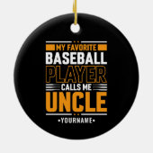 僕のお気に入りの選手は伯父と呼ぶ セラミックオーナメント (裏面)