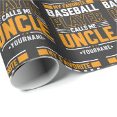 僕のお気に入りの選手は伯父と呼ぶ ラッピングペーパー (ロールコーナー)