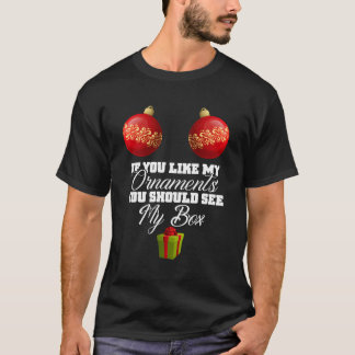 僕のもし洋服が好きだから箱が見えるはずだ Tシャツ