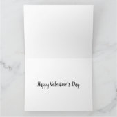 僕のものにして欲しい貝ロブスターバレンタイン カード (内部)