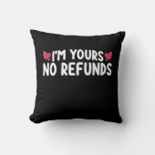 僕のもの、返品不可、面白いカップル クッション (正面)