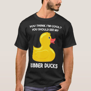 僕のアヒルのゴムが見えるはずだ Tシャツ