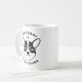 僕のコルギは君クールのコルギより コーヒーマグカップ (正面左)