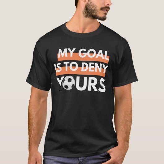 僕のゴールは君の意見を否定することだ Tシャツ (正面)