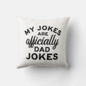 僕のジョークは公式にはパパジョークだ クッション (裏面)