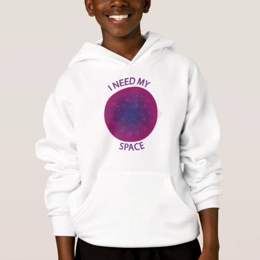 僕のスペースが必要な子供用Tシャツ (正面)