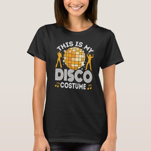 僕のディスコの衣装70年代と80年代のパーティー服だ。 Tシャツ (正面)