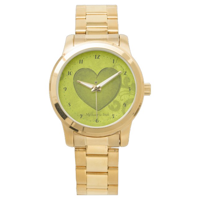 僕のハートはアイリッシュだ 腕時計 (正面)