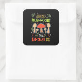 僕のハートはキノコだ スクエアシール (バッグ)