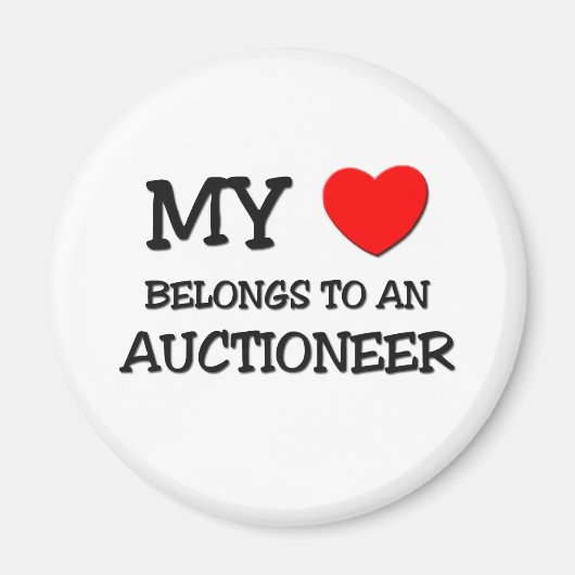 僕のハートは競売人だ マグネット (正面)