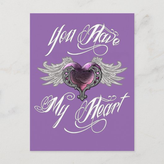 僕のハートは ポストカード (正面)