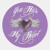 僕のハートは ラウンドシール (正面)