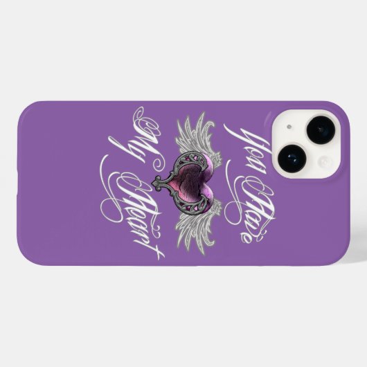 僕のハートは Case-Mate iPhoneケース (裏面 (横))