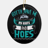 『僕のボートとホーズ』 セラミックオーナメント (左)