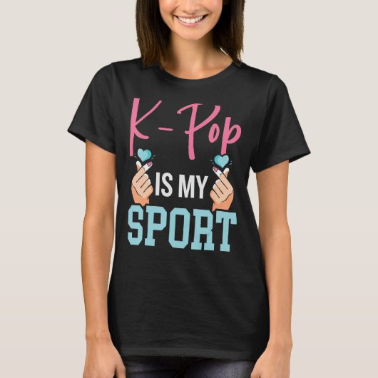 僕のポップ・アートのスポーツはKだ Tシャツ (正面)