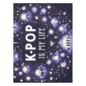 僕のポップ・アートの人生は星の間に浮いている テーブルクロス (正面)