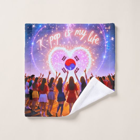 僕のポップ・アートの命は銀河系中に刻まれている ウォッシュタオル (ウォッシュタオル)